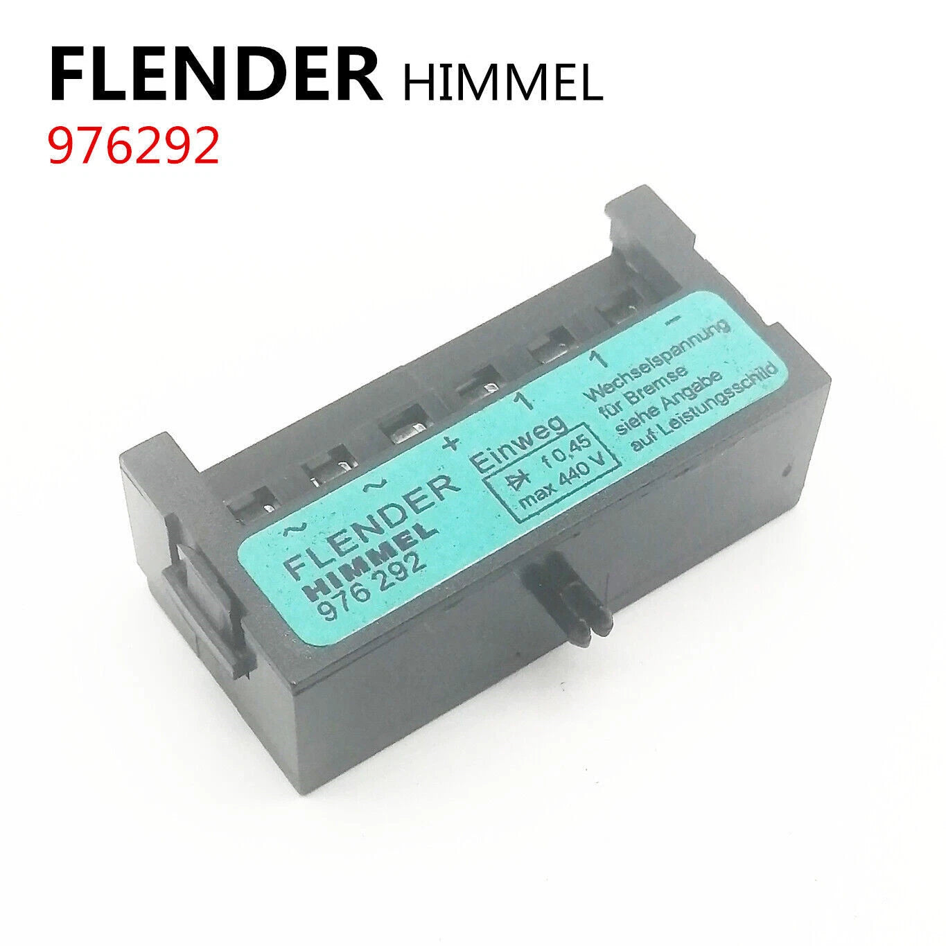 1x FLENDER 976292 440V f 0.45 976 292 Rectifier module HIMMEL Einweg