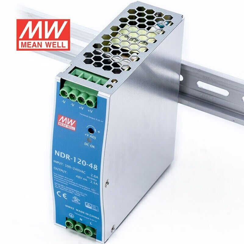 Mean Well NDR-120-48 Switching Power Supply DIN Rail Type 120W 48V 2.5A