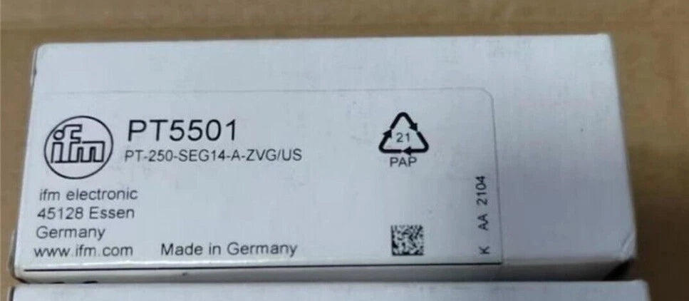 IFM Pressure transmitter PT5501 #P