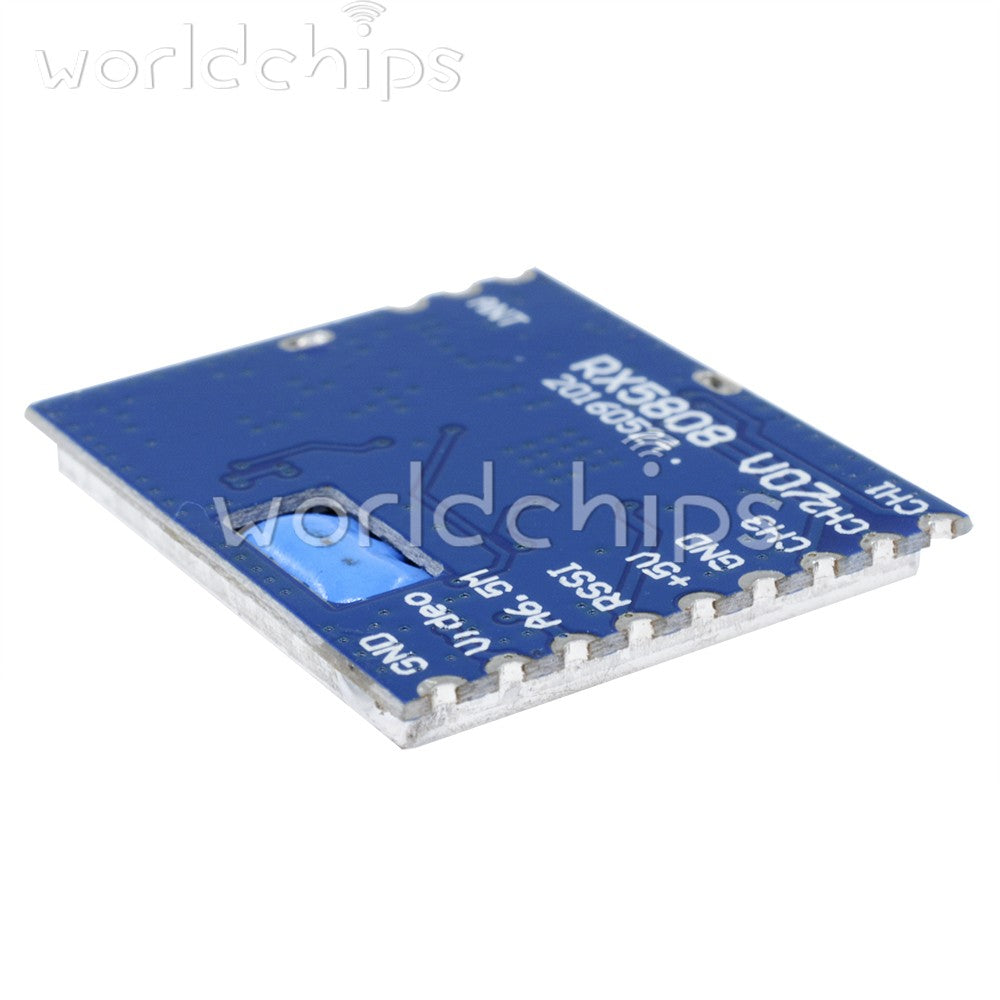 10PCS RX5808 AV FM Wireless FPV 5.8Ghz Audio Video Receiving Module Board SPI