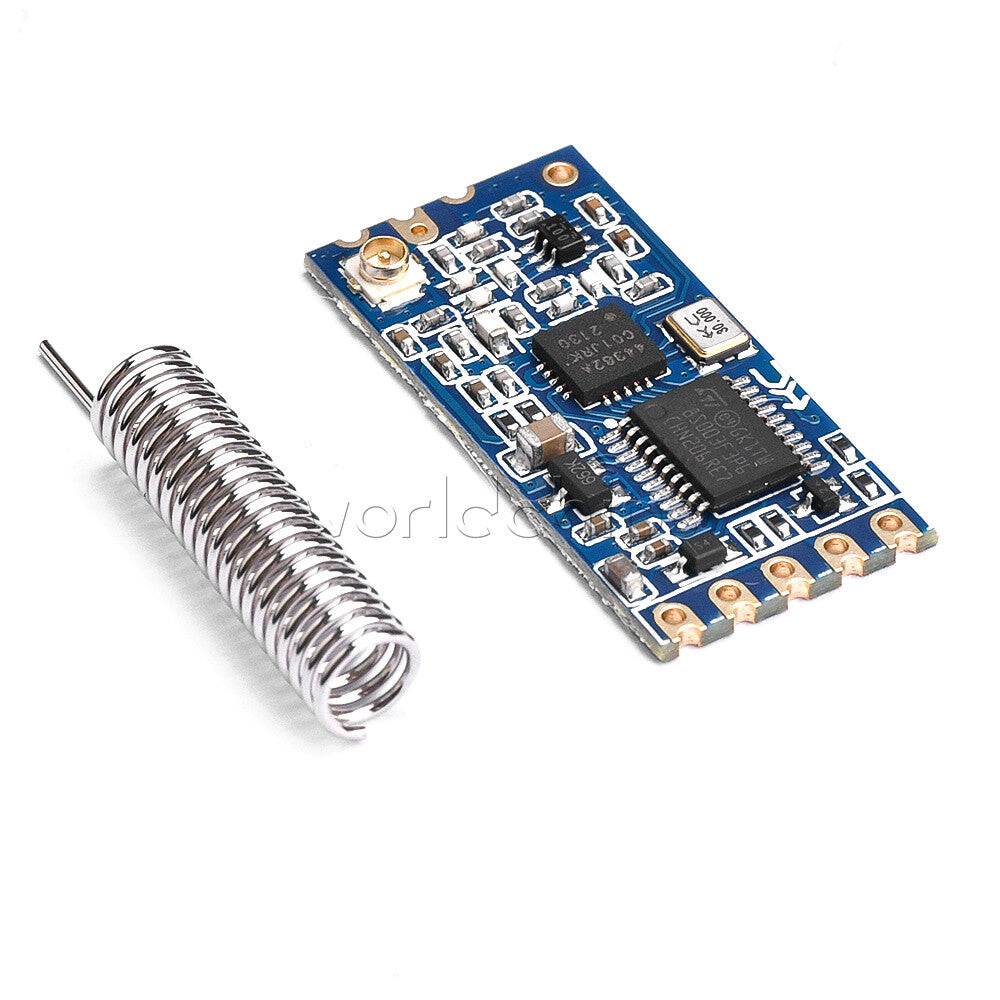 10PCS 433Mhz HC-12 SI4438 Wireless Serial Port Module 1000m Replace Bluetooth