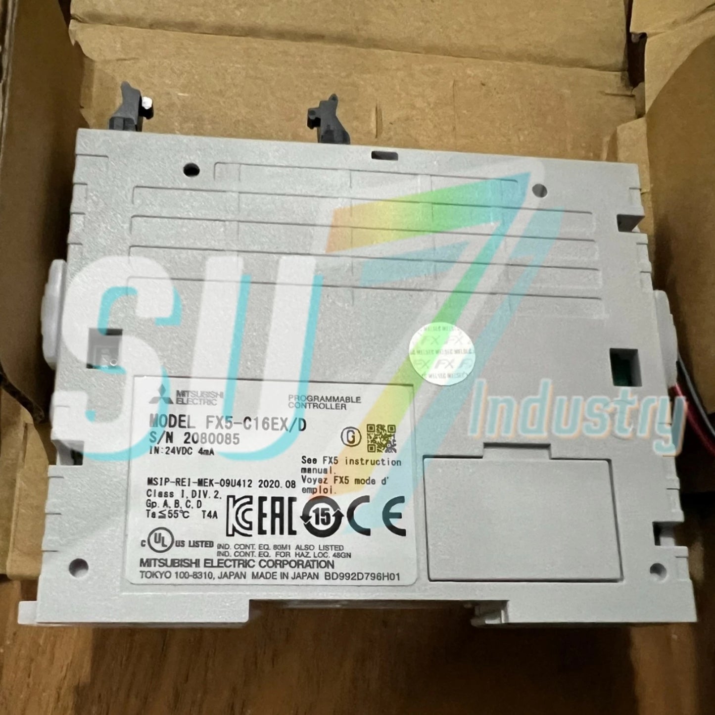 Mitsubishi FX5-C16EX/D PLC module FX5-C16EX-D FX5C16EXD#1pcs