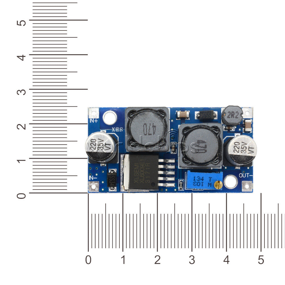 10PCS XL6009 Automatic Buck Module Boost Converter DC Step Up/Down Power Supply