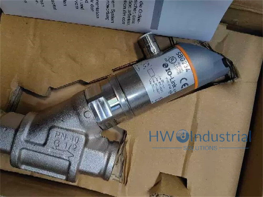 1/Piece  SBG234  IFM Flow Sensor Check Valve Flow Meter