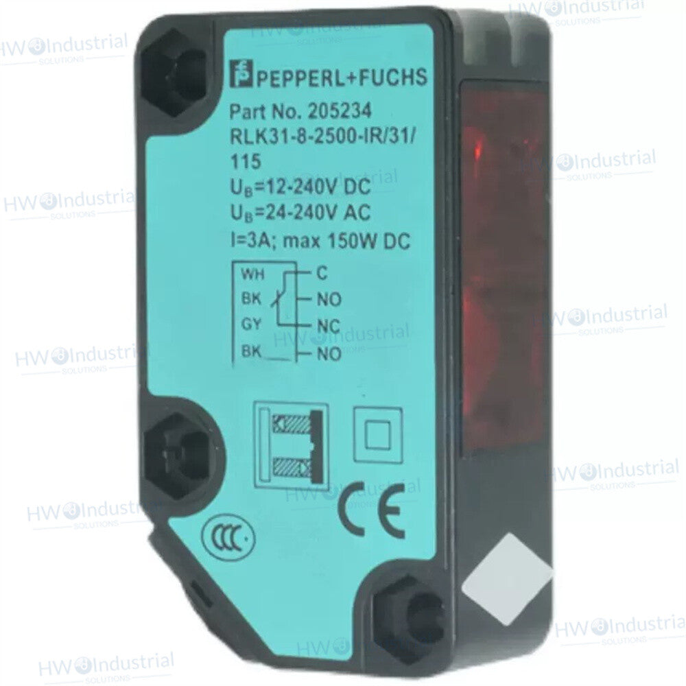 1/Piece RLK31-8-2500-IR/31/115 Diffuse Reflective Photoelectric Sensor 205234