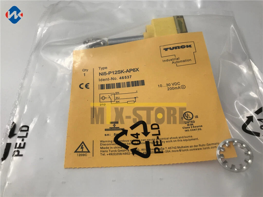 1PCS   TURCK NI5-P12SK-AP6X NI5P12SKAP6X Sensor&Proximity Switch #P