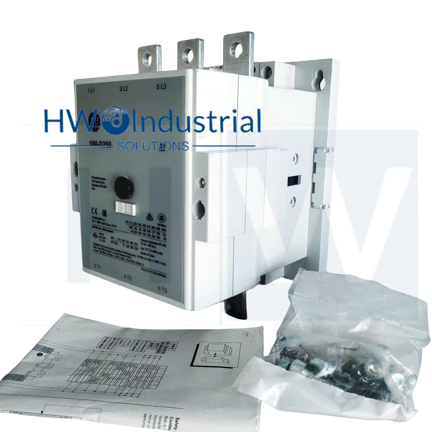 1Pc  Contactor 100-D250 110V  Expedited