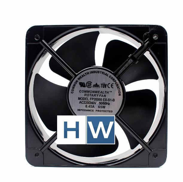 FP-22060 EX-S1-B FP-20060EX-S1-B 220V 2-wire 65W 200*200*60 Cabinet AC Metal Fan