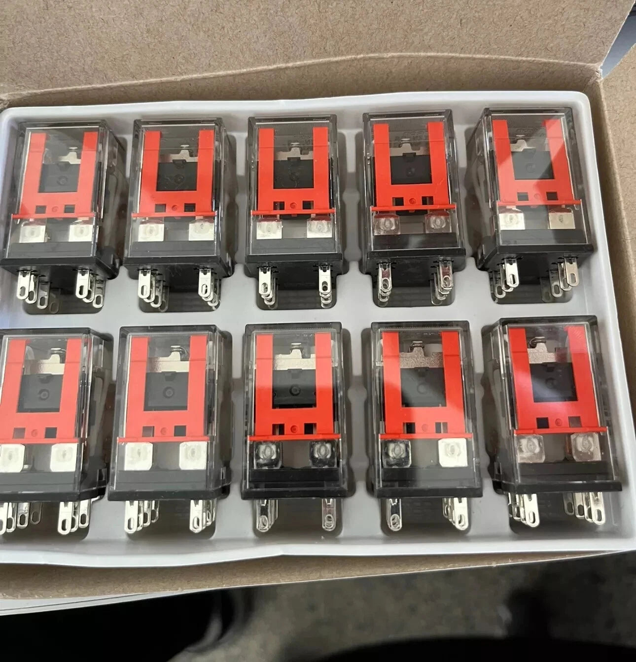 10 pack of   DC24V MY2N GS MY2N-GS DC24V coil 8-pin Omron relay