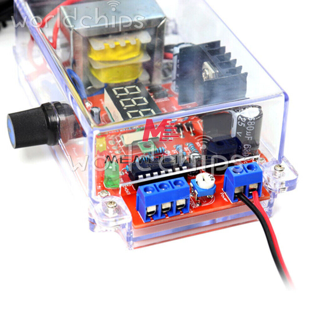 LM317 Adjustable Voltage Regulator DIY Kit DC Power Supply Electronic Parts