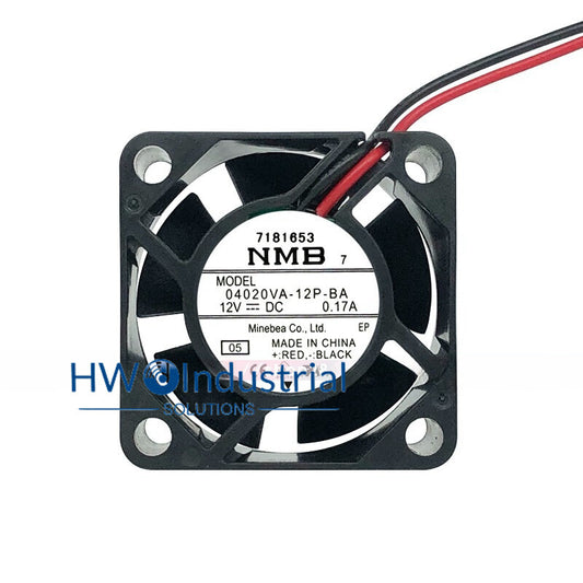 NMB 04020VA-12P-BA 12V 0.17A 4020 4CM Industrial Machine Tool Cooling Fan