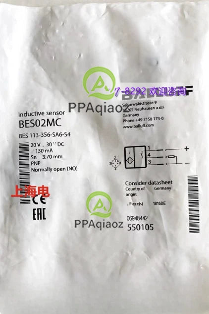 1Pcs  BALLUFF BES 113-356-SA6-S4（BES02MC) sensor Fast delivery