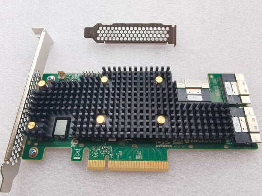 Broadcom eHBA 9600-24i 24 Int. Ports PCIe SAS/SATA/NVMe Tri-Mode Storage Adapter