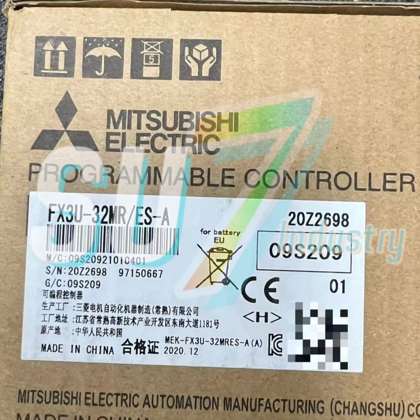 Mitsubishi FX3U-32MR/ES-A PLC Module # 1pcs    In Box