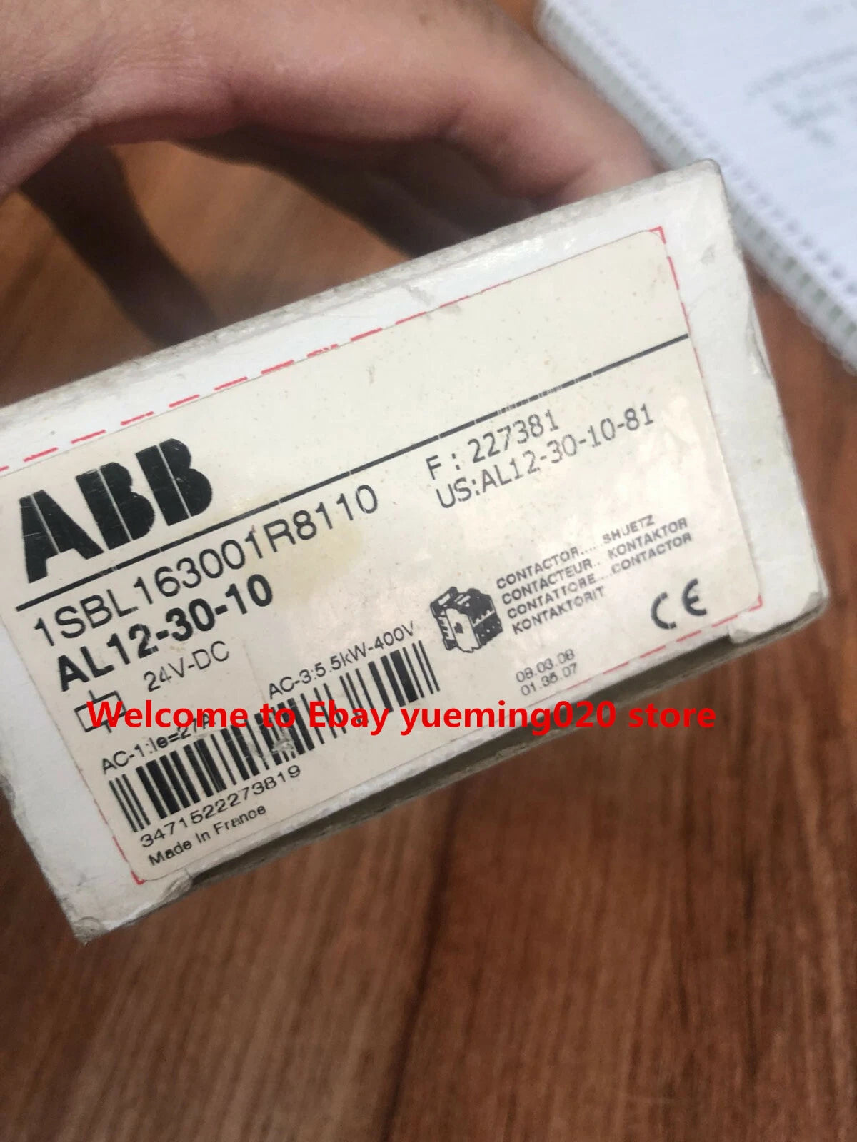 ABB AL12-30-10 1SBL163001R8110 contactor Fast delivery/da #P