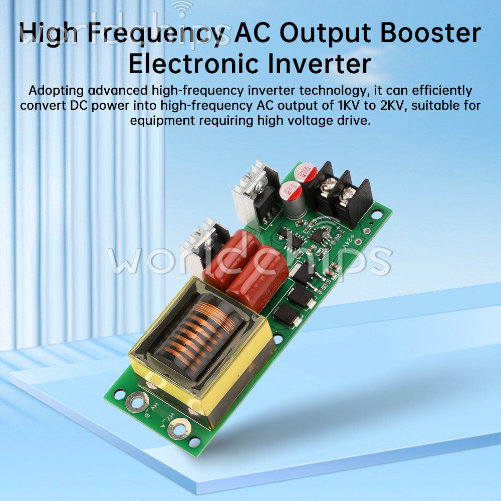 12/24V to 1/2KV High Frequency AC Boost Electronic Inverter High Voltage Module