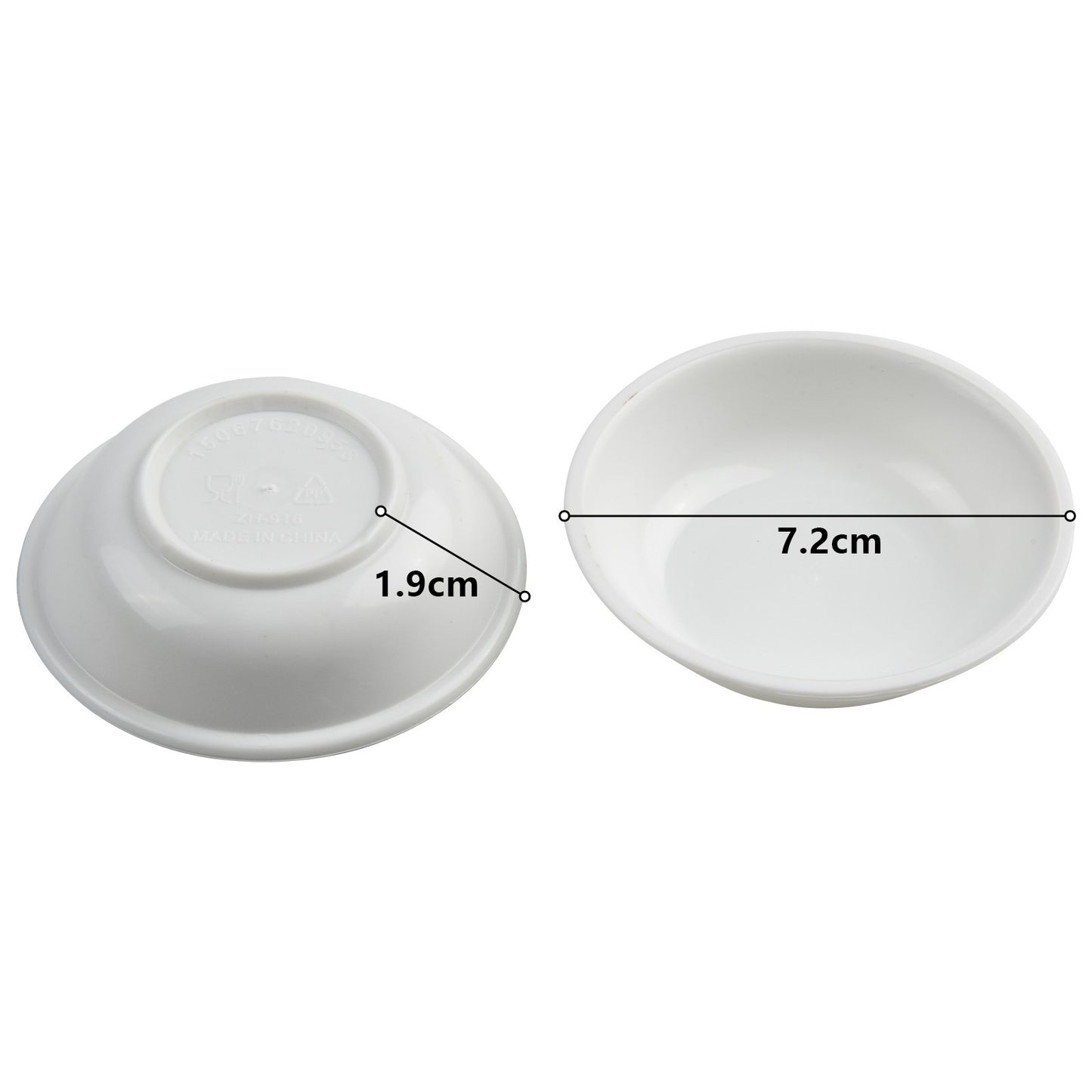 40Pcs Sauce Dishes Food Dipping Seasoning Dish Bowls For Restaurant Buffet