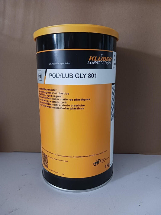 KLUBER Lubrication POLYLUB GLY 801 Grease 1Kg (2.2 LB)  free shipping