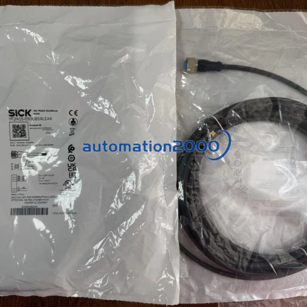1PC  SICK YF2A15-050UB5XLEAX Cables and adapters 2095618 #P