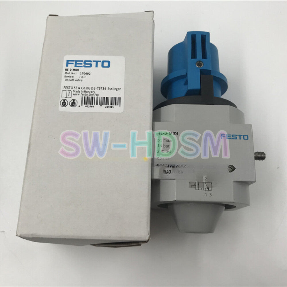 1PCS  For Festo   ones Valve HE-D-MIDI 170682 freight free