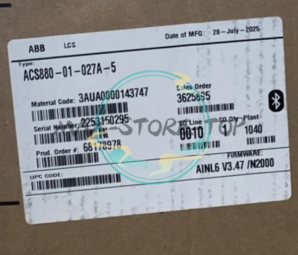 1 PC  ABB ACS880-01-027A-5 frequency converter  or UPS