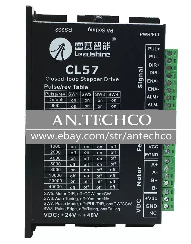 1x For Leadshine CL42 CL57 CL57C CL86 CL86C Closed-loop Stepper Drive
