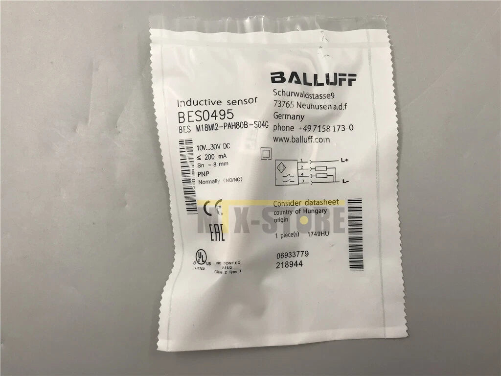 1PCS s BALLUFF BES M18MI2-PAH80B-S04G Sensor&Proximity Switch #P