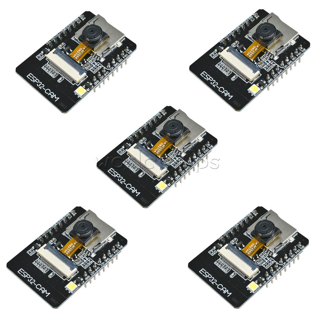 5PCS ESP32-CAM ESP32 DC5V WIFI Bluetooth Development Board W/ OV2640 Camera