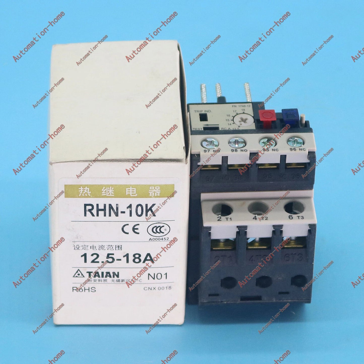 1PCS  TECO RHN-10K 12.5-18A Thermal Overload Relay#QW #P