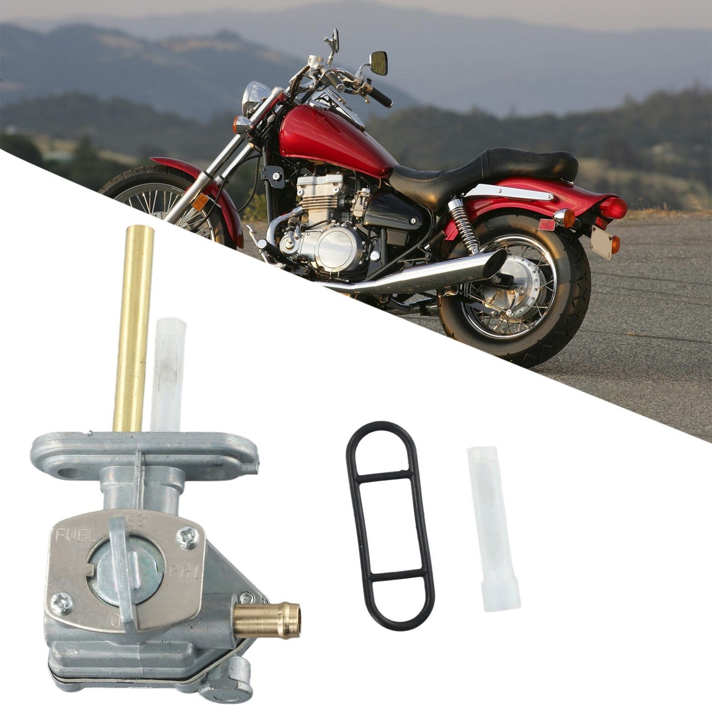 Automobile Accessories Fuel Petcock Gas Tank 1996-2009 For Kawasaki EN500