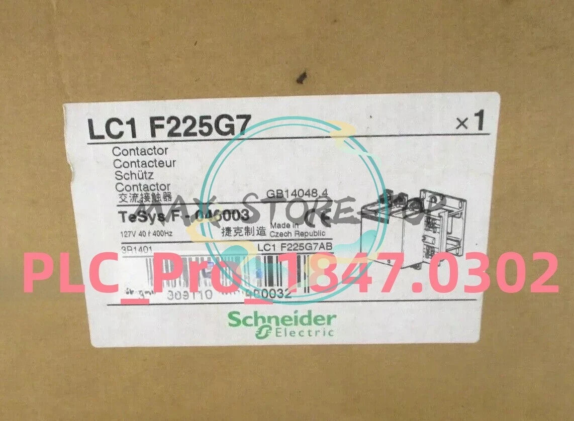 LC1F225G7 1PCS   Schneider LC1F225G7 AC coil Contactor 120V Fast ship