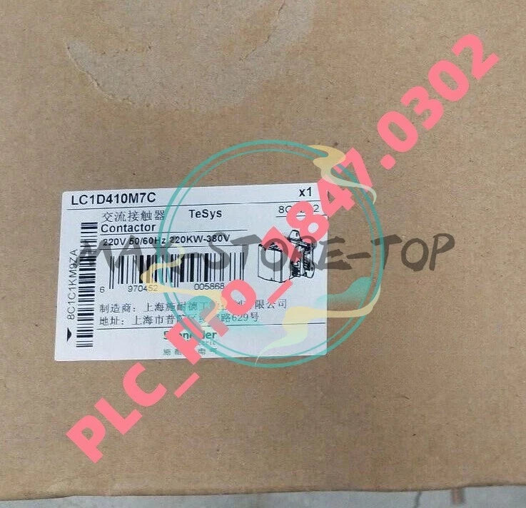 1PCS   Schneider LC1D410 AC220V LC1D410M7C Contactor Fast delivery
