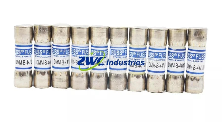 10Pcs 440mA (0.44A) 1000V Fuse - 44/100A (DMM-B-44/100) Digital Multimeter #P