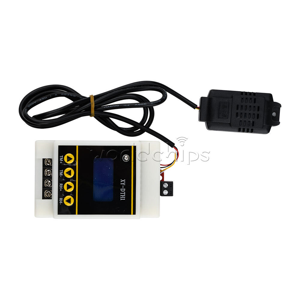 DTH1 Temperature Humidity Thermostat LED Digital Automatic Control Dual Output