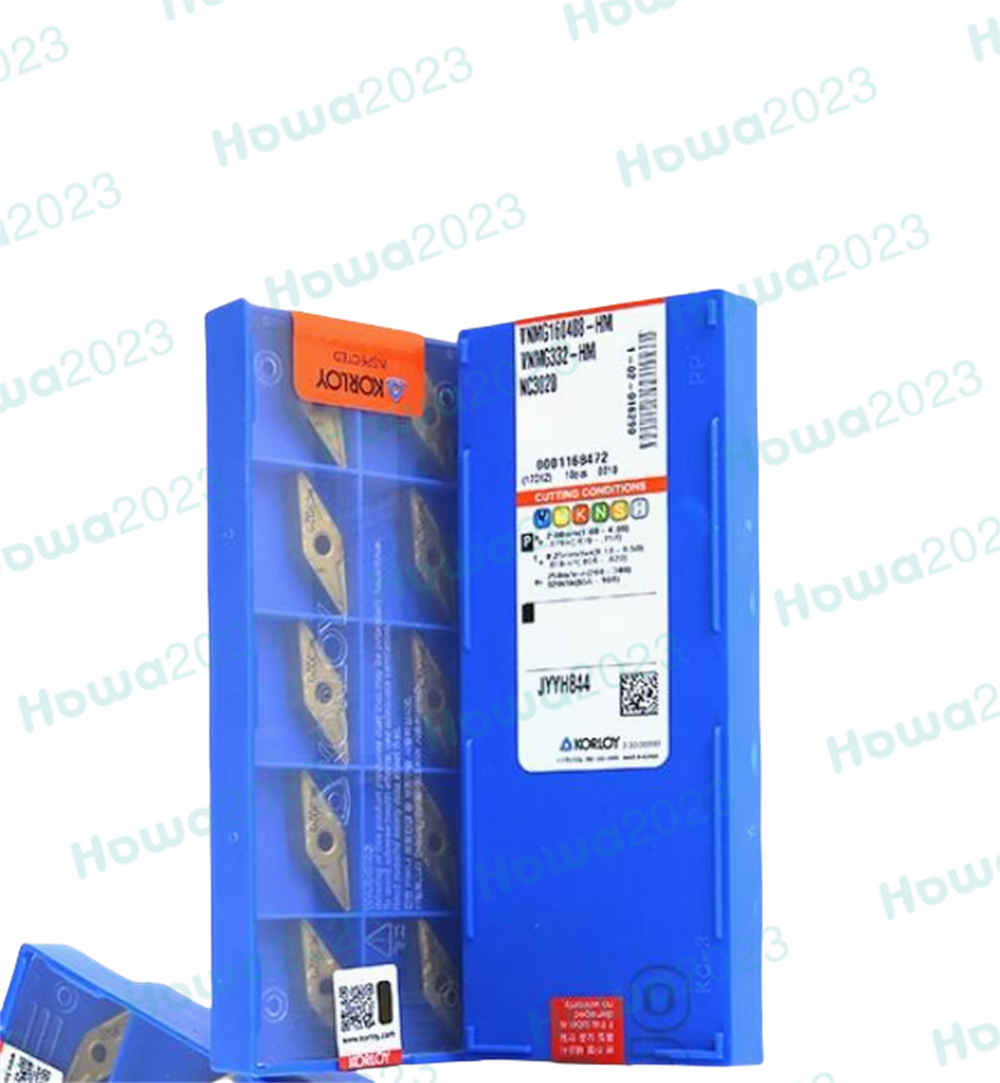 10Pcs/BOX KORLOY VNMG160408-HM NC3020 VNMG332-HM Turning Blade Carbide Inserts
