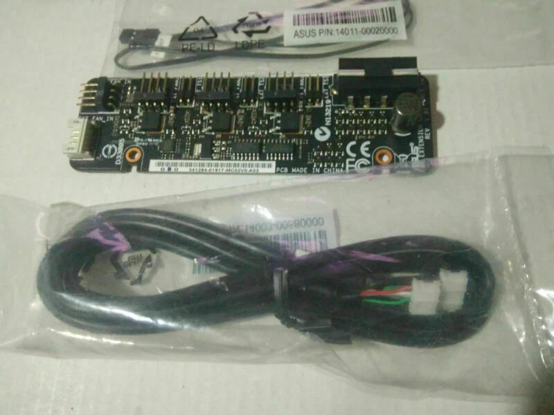 Fan Extension Card/CABLE For ASUS X99 Z170 Z270 RAMPAGE V EXTREME USB3.1