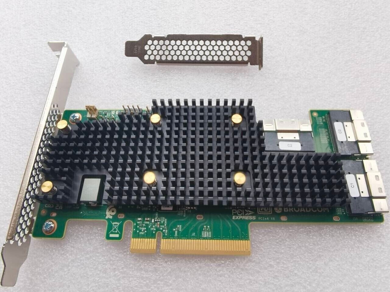 Broadcom eHBA 9600-24i 24 Int. Ports PCIe SAS/SATA/NVMe Tri-Mode Storage Adapter