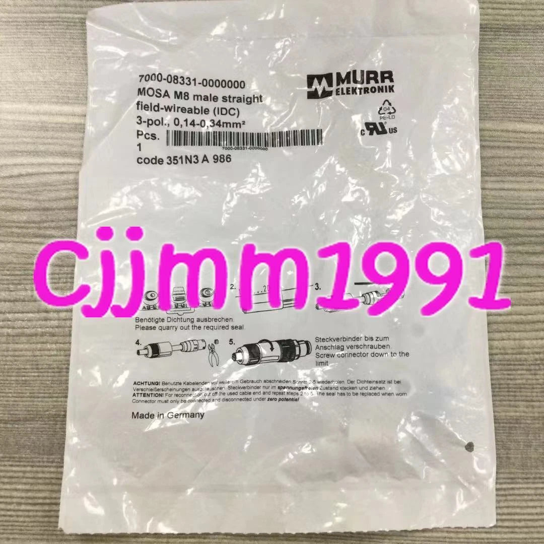 1PC MURR adapter 7000-08331-0000000 #P