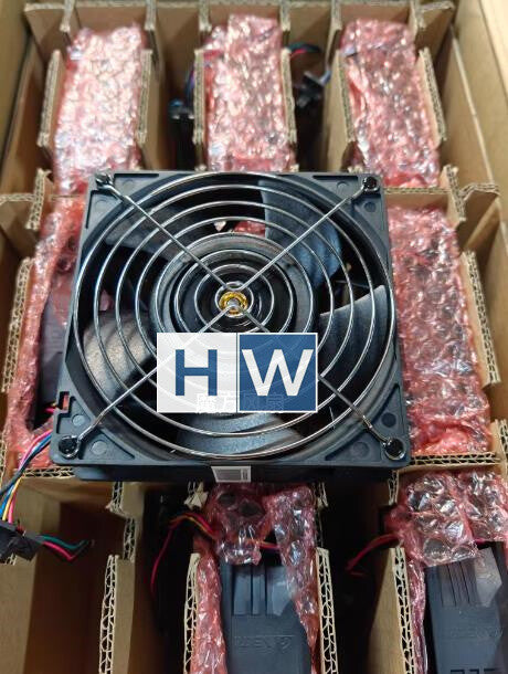 1PCDelta PFM1412DE 4-wire 14038 14CM 12V 5.04A Heat Dissipation Cooling Fan+mesh