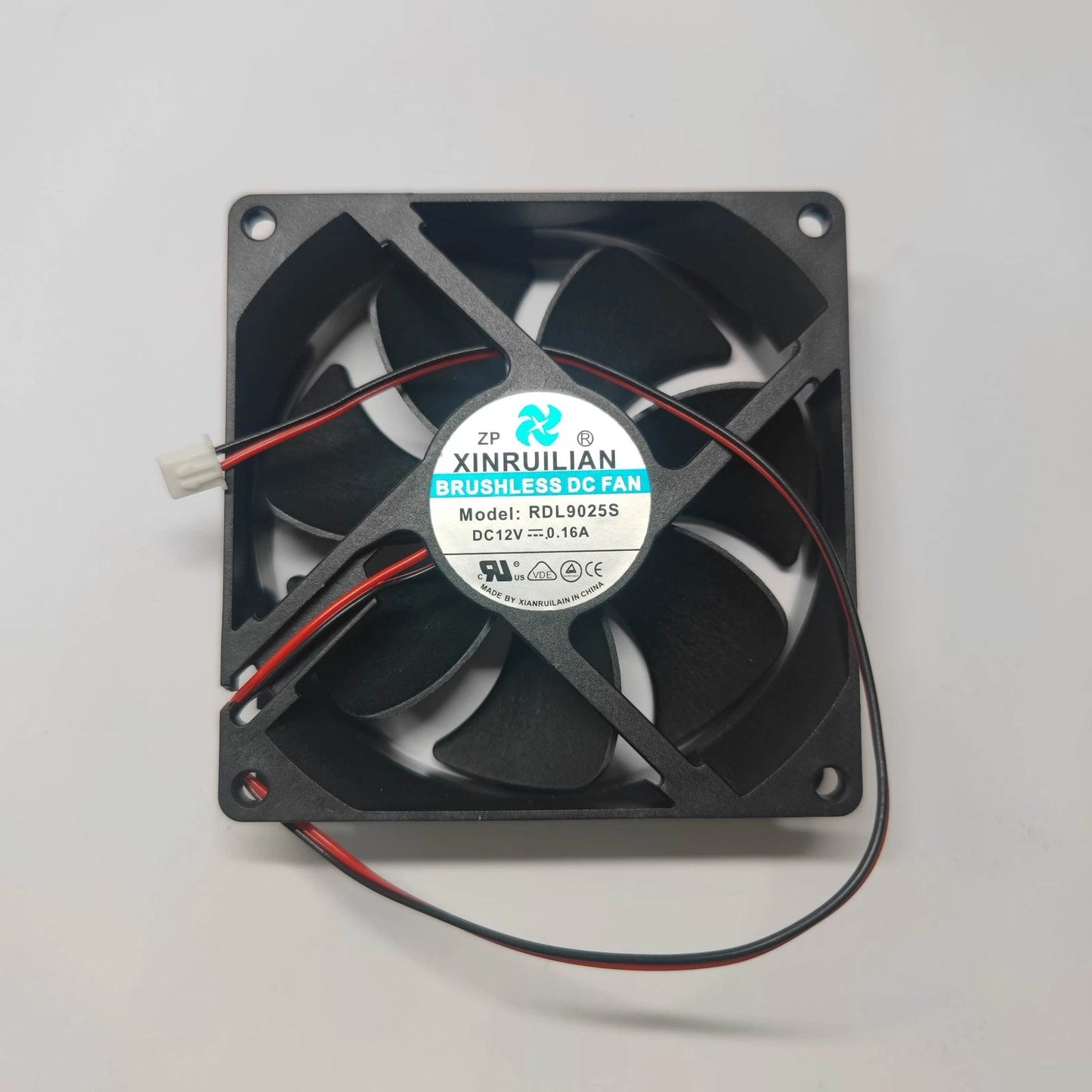 1 PCS RDL9025S DC12V 0.16A 9025 9cm 2 pin Fan