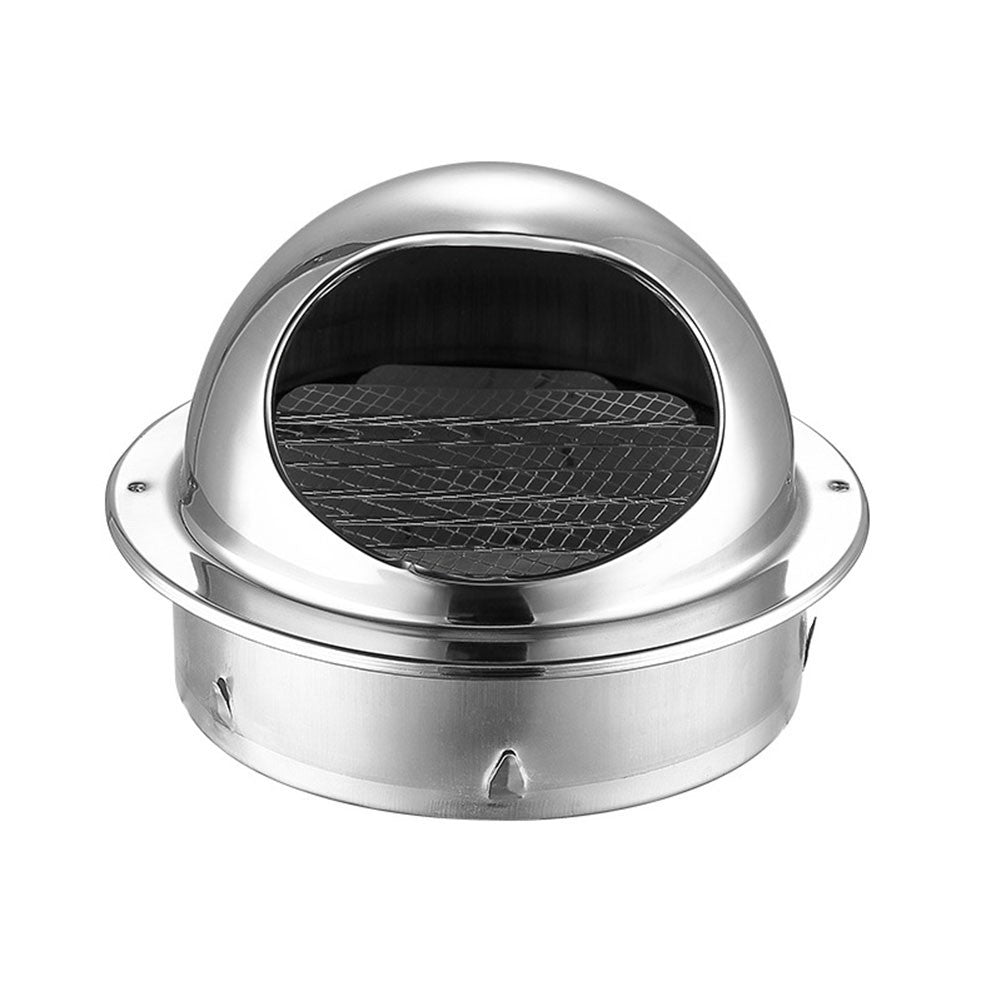 Elegant Stainless Steel Wall Air Outlet Grill Compatible with Kitchen Fan Vents