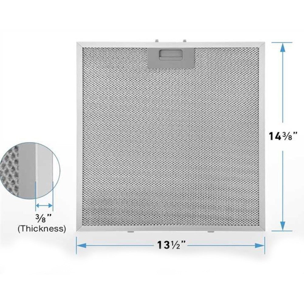 Replacement Range Hood Filters Set 2Pcs for Vissani 30 Inch Pyramid Hood
