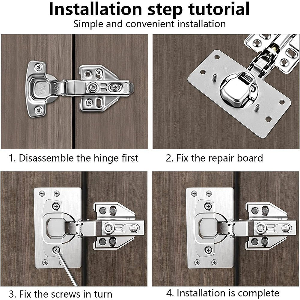 Cabinet Hinge Repair Tool Plate Close Hinges /Kitchen Cupboard Door Fixing