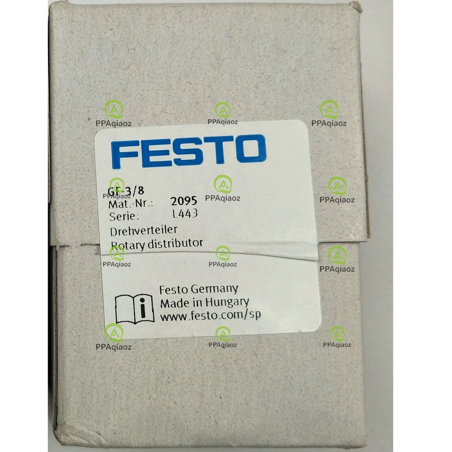 1PC  FESTO GF-3/8 2095 Rotary Distrubutor Free Shipping