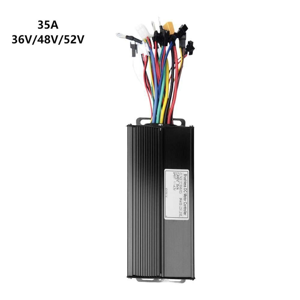Electric Bike 1500W Brushless Controller with LCD Display for 36V 48V Scooter