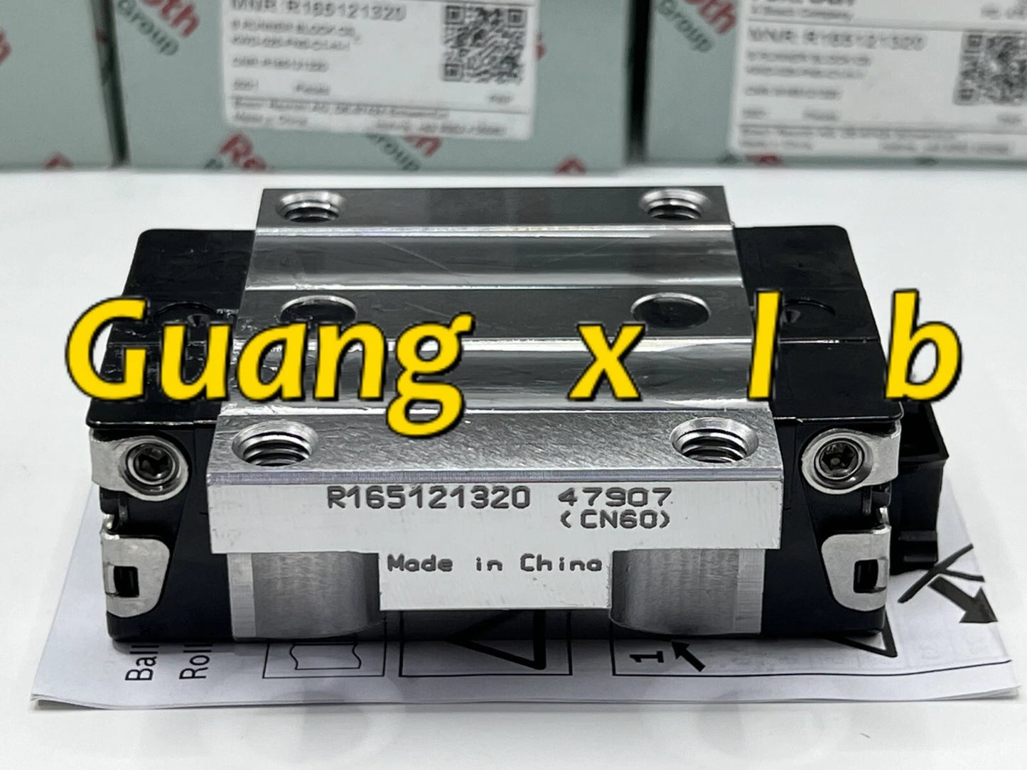1Pcs  Rexroth R165121320 Slider  #G #P