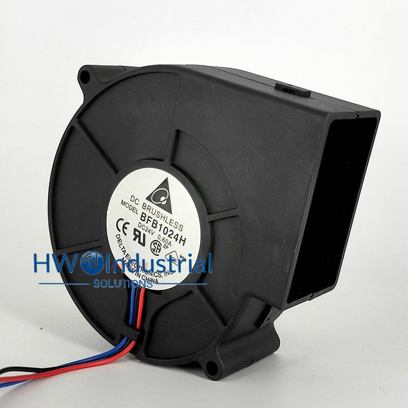1PC Delta 9733 24V 0.60A Turbine Centrifugal Fan BFB1024H Double Ball Blower