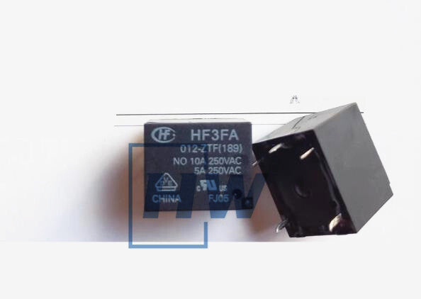10Pcs  HF Relay HF3FA-012-ZTF (189) 10A 250VAC