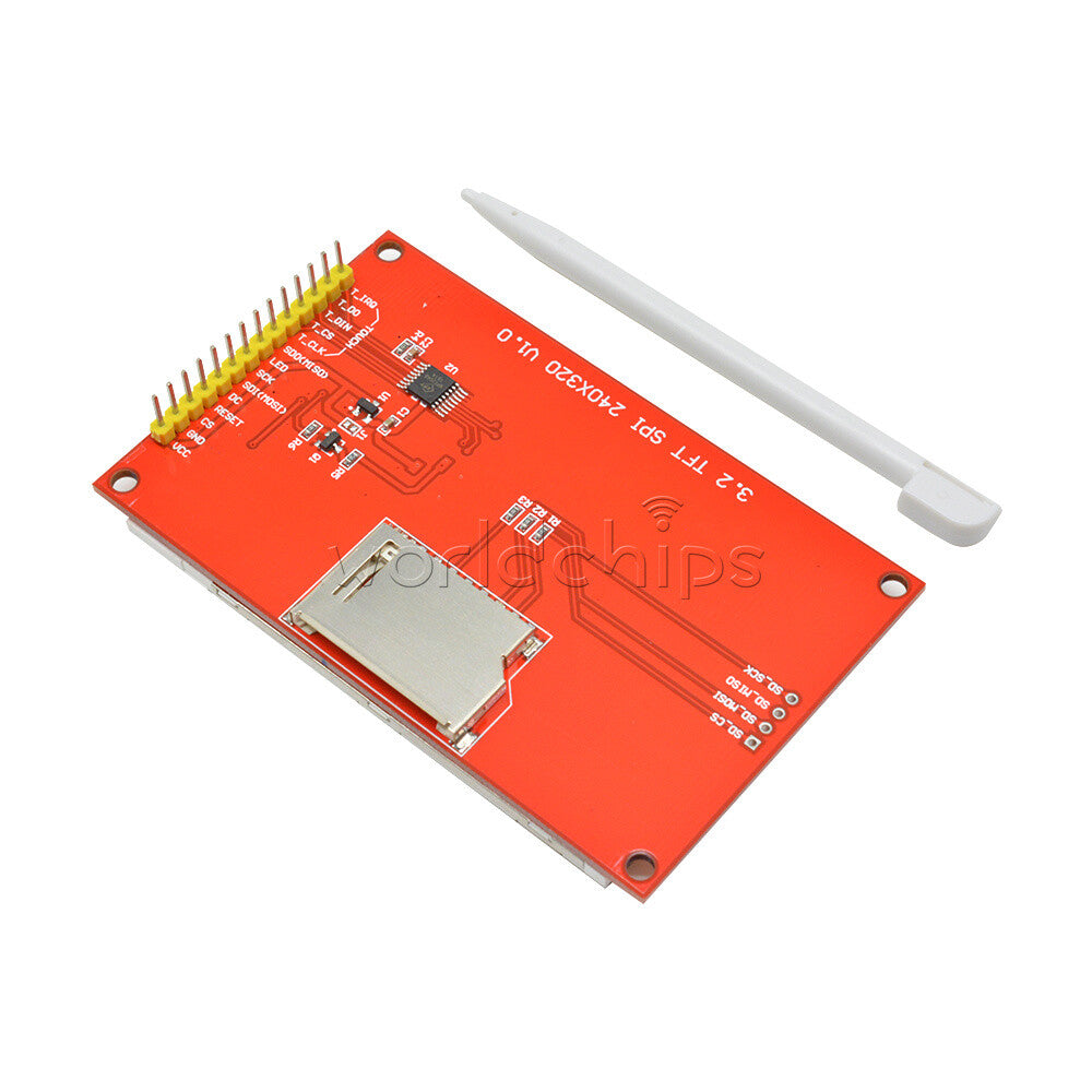 3.2" Inch 320*240 SPI Serial TFT LCD Module Display Screen ILI9341 Touch Panel