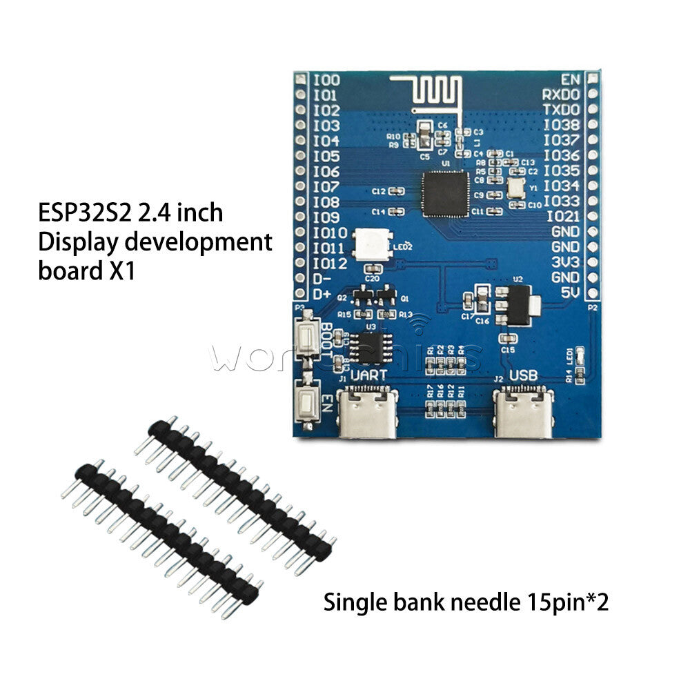 2.4-in ESP32S2 240x320 Display Development Board Wireless WiFi Development Board